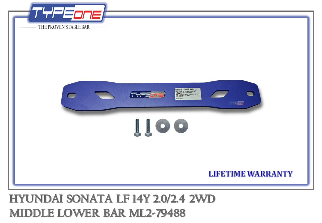 TYPEONE ML2-79488 Middle Lower Bar — Hyundai Sonata LF 14Y
