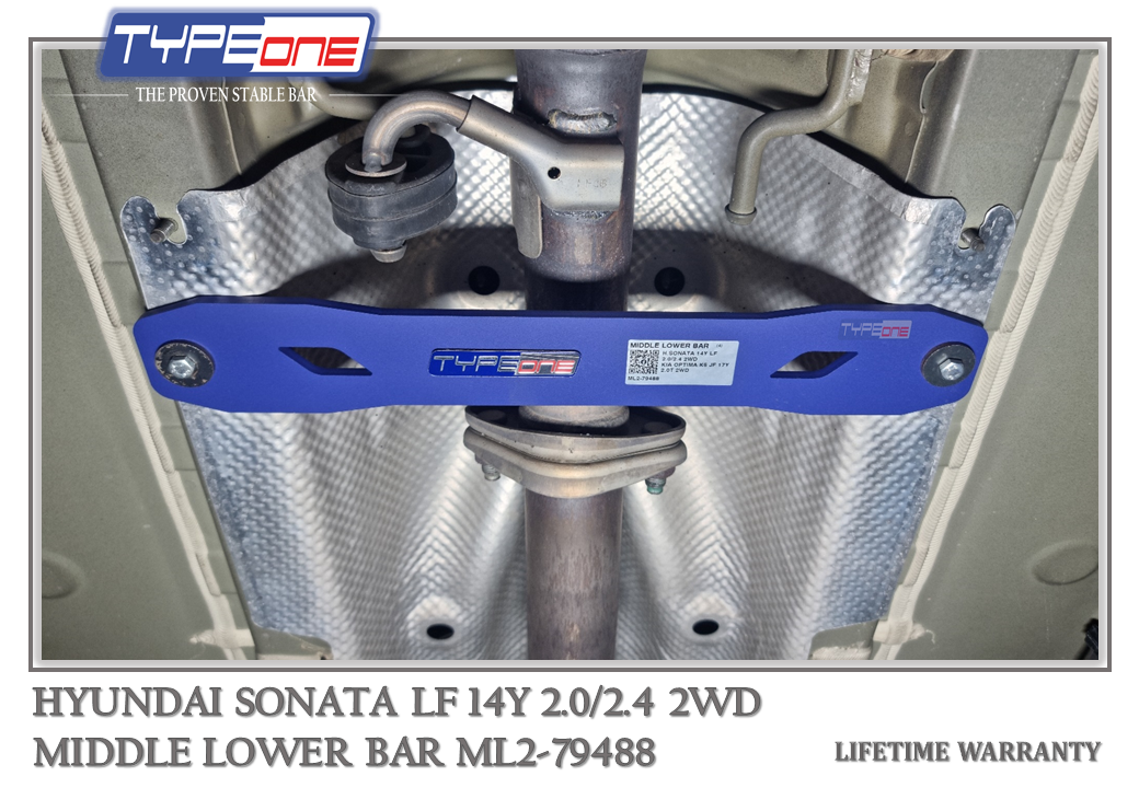 TYPEONE ML2-79488 Middle Lower Bar — Hyundai Sonata LF 14Y