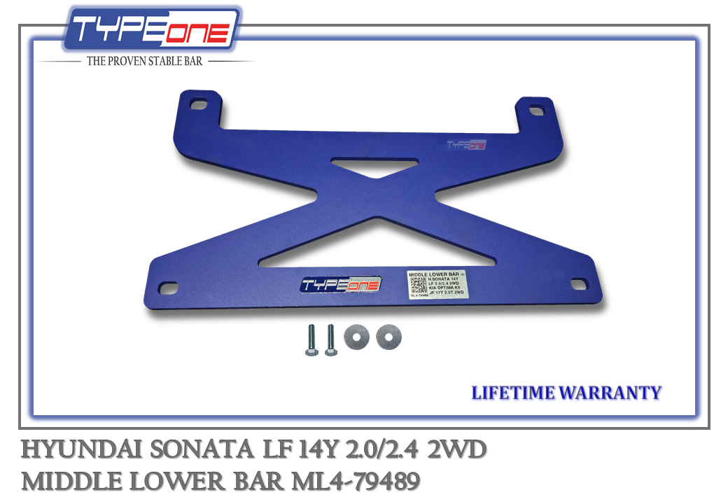TYPEONE ML4-79489 Middle Lower Bar — Hyundai Sonata LF 14Y