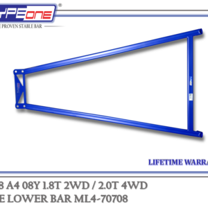 TYPEONE ML4-70708 Middle Lower Bar — Audi B8 A4 08Y