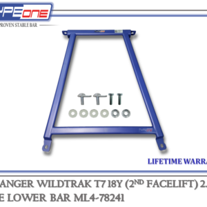 TYPEONE ML4-78241 Middle Lower Bar — Ford Ranger Wildtrak (2nd Facelift) T7 18Y