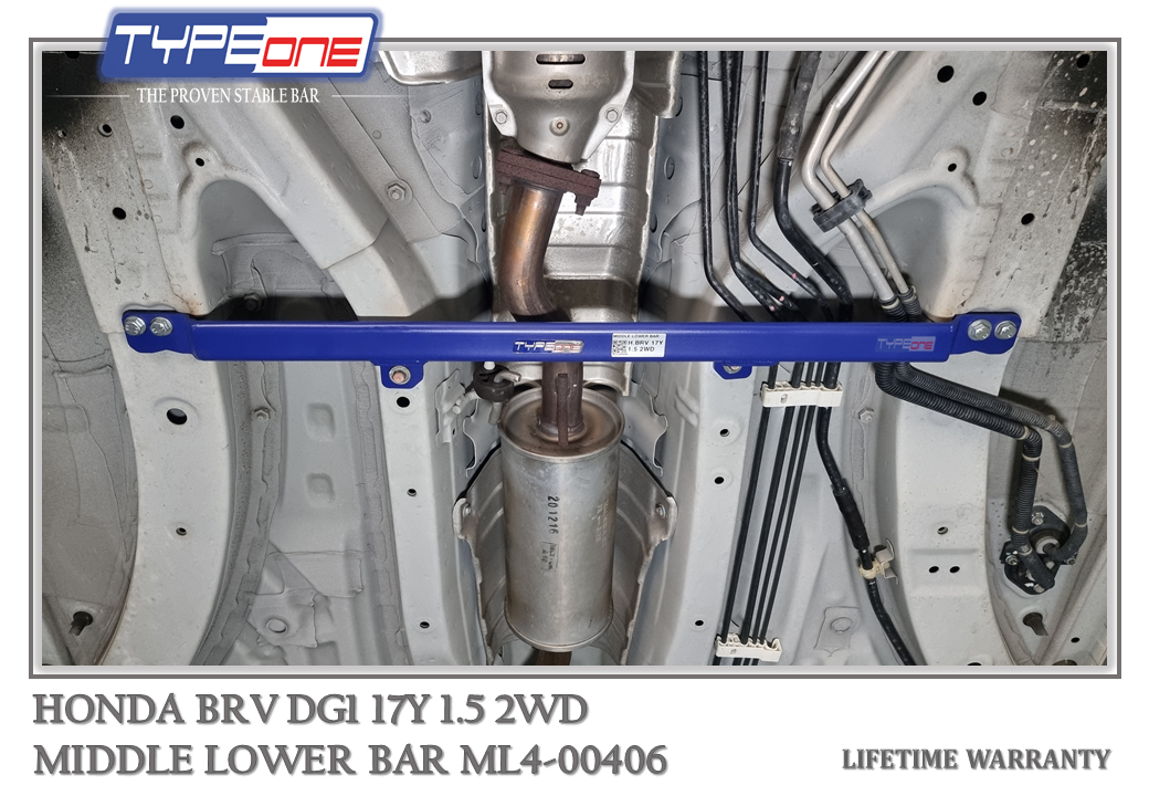 TYPEONE ML4-00406 Middle Lower Bar — Honda BRV DG1 17Y