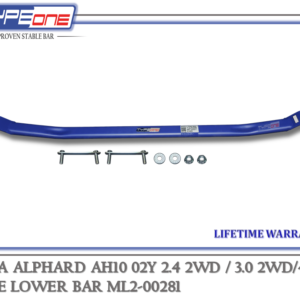 TYPEONE ML2-00281 Middle Lower Bar — Toyota Alphard AH10 02Y