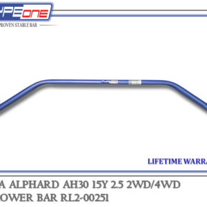 TYPEONE RL4-00253P Rear Lower Bar — Toyota Alphard AH30 15Y