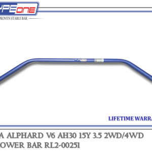 TYPEONE RL2-00251 Rear Lower Bar — Toyota Alphard V6 AH30 15Y