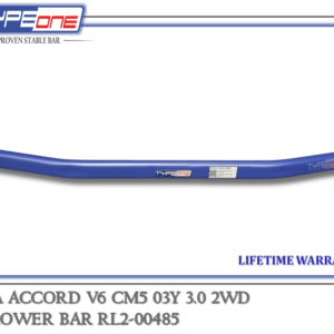 TYPEONE RL2-00485 Rear Lower Bar — Honda Accord CM5 V6 03Y