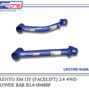 TYPEONE RL4-00488P Rear Lower Bar — Kia Sorento (Facelift) XM 13Y