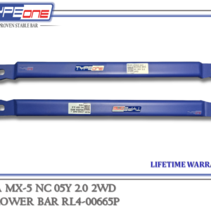 TYPEONE RL4-00665P Rear Lower Bar — Mazda MX-5 NC 05Y