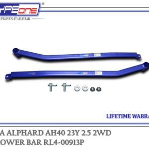TYPEONE RL4-00913P Rear Lower Bar — Toyota Alphard AH40 23Y