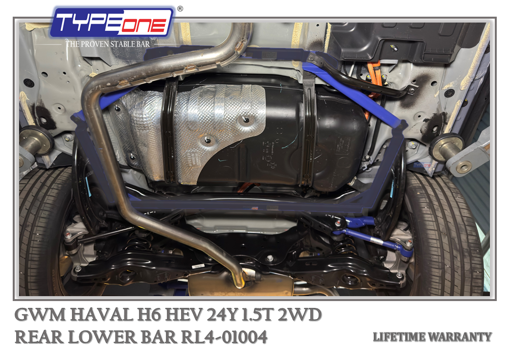 TYPEONE RL4-01004 Rear Lower Bar — GWM Haval H6 HEV 24Y