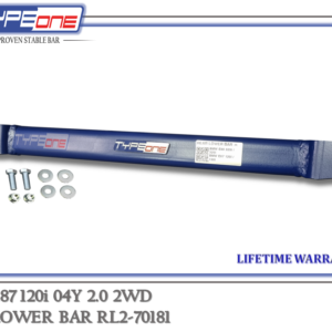 TYPEONE RL2-70181 Rear Lower Bar — BMW E87 120i 04Y