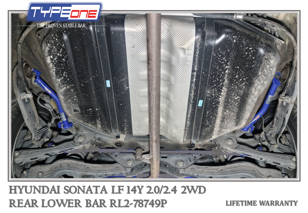 TYPEONE RL2-79486 Rear Lower Bar — Hyundai Sonata LF 14Y