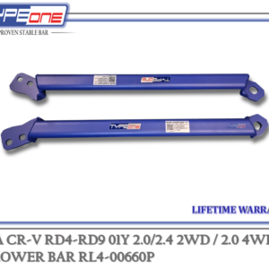TYPEONE RL4-00660P Rear Lower Bar — Honda Crv RD4-RD9 01Y