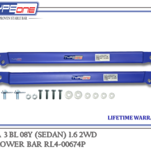 TYPEONE RL4-00674P Rear Lower Bar — Mazda 3 (Sedan) BL 08Y