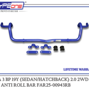TYPEONE FAR25-00943RB Front Anti Roll Bar — Mazda 3 (Sedan) BP 19Y
