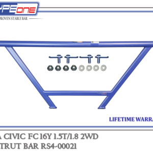 TYPEONE RS4-00021 Rear Strut Bar — Honda Civic FC 16Y