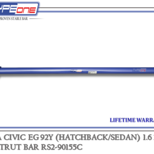 TYPEONE RS2-90155C Rear Strut Bar — Honda Civic EG (HATCHBACK) 92Y