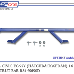 TYPEONE RS4-90190D Rear Strut Bar — Honda Civic EG (HATCHBACK) 92Y