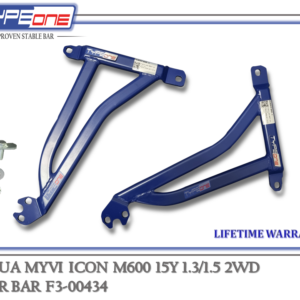 TYPEONE F3-00434 Fender Bar — Perodua Myvi Icon M600 15Y