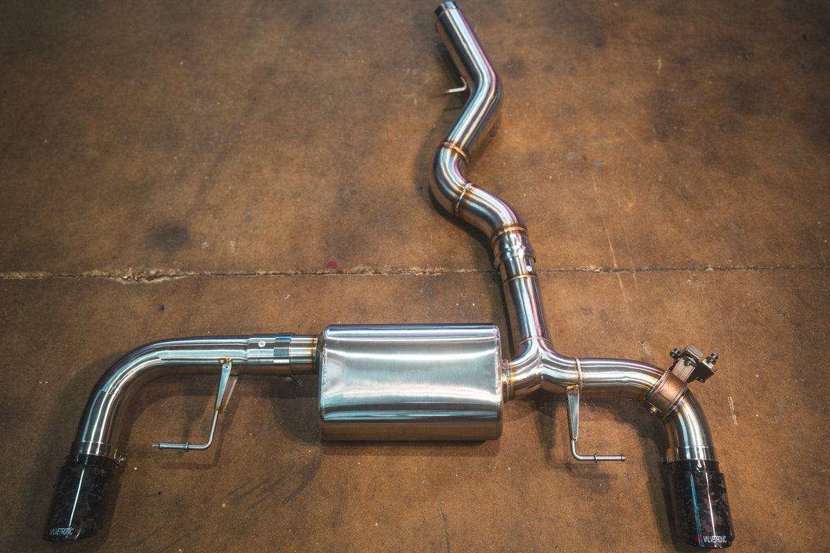 BMW G20/G22 330i/430i Valved Axleback Exhaust System — manufacturer product image