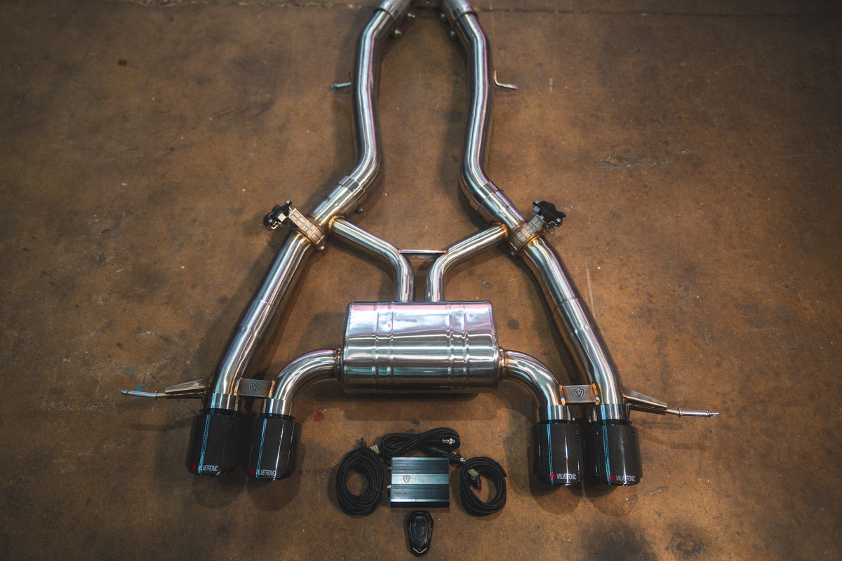 BMW G87 M2 Valved Sport Exhaust System — manufacturer product image