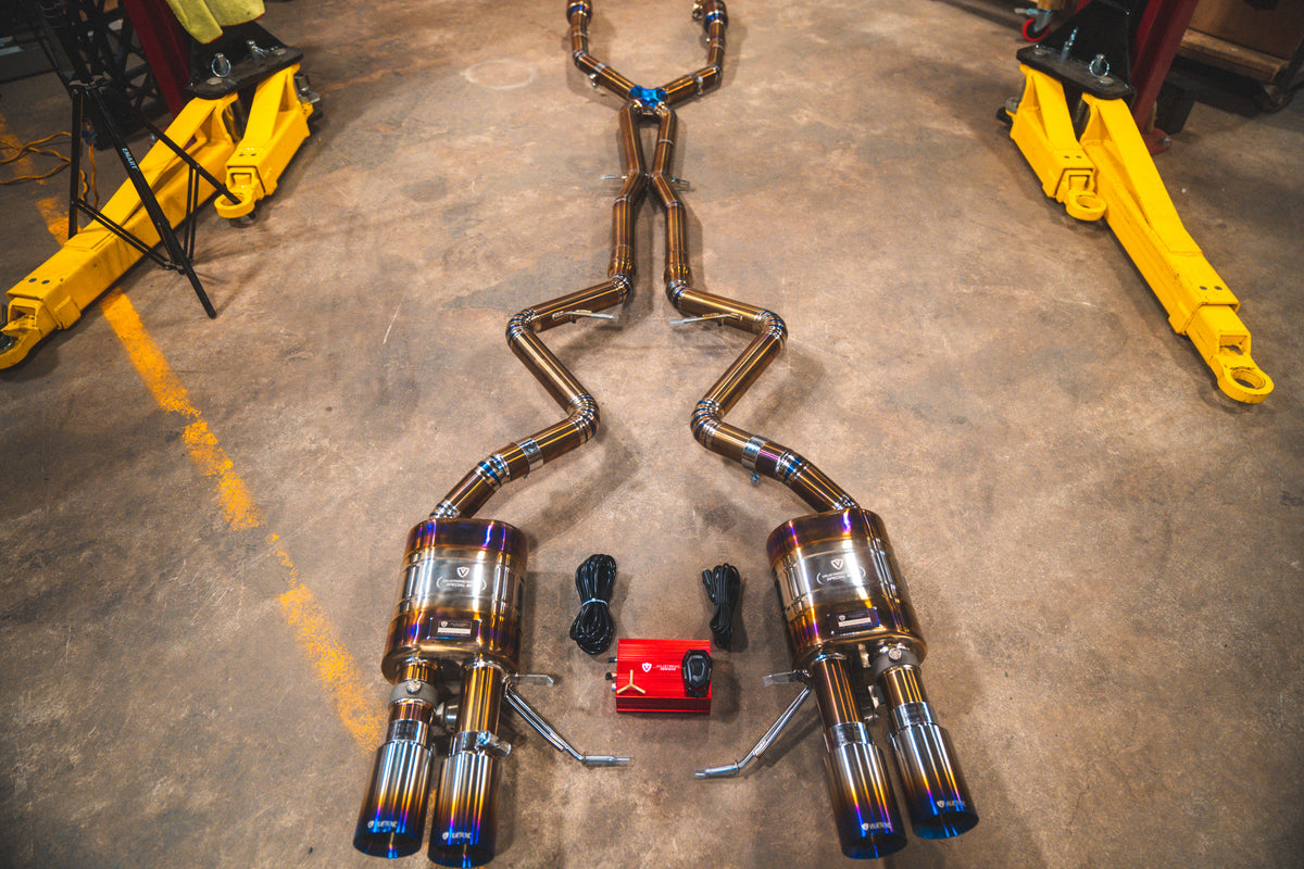 BMW M3 E9X Titanium Valved Sport Exhaust System (V2) — manufacturer product image