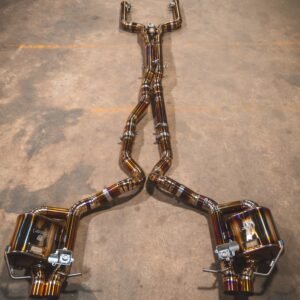 Valvetronic Designs MER.W205.C63.VSES.TI Titanium Valved Exhaust – Mercedes C63 W205