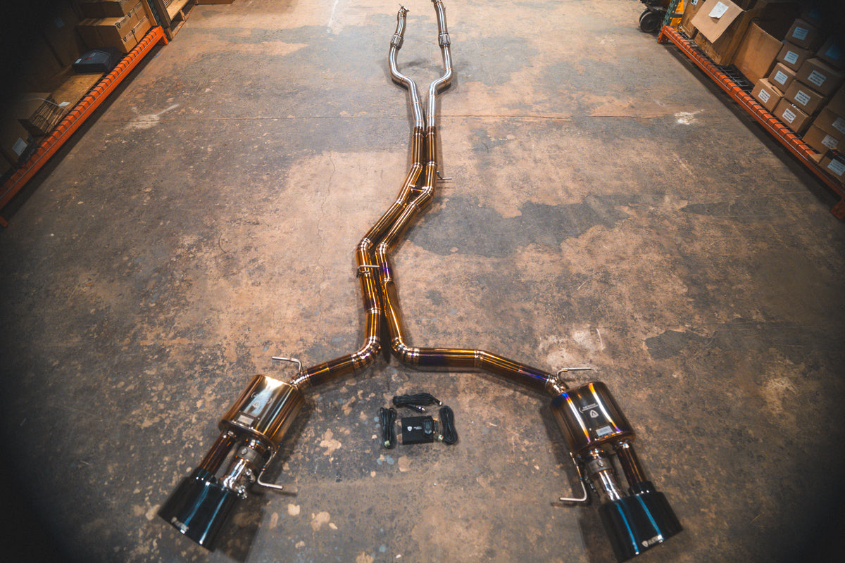 Audi RS6 / RS7 C8 Valved Sport Exhaust System — manufacturer product image