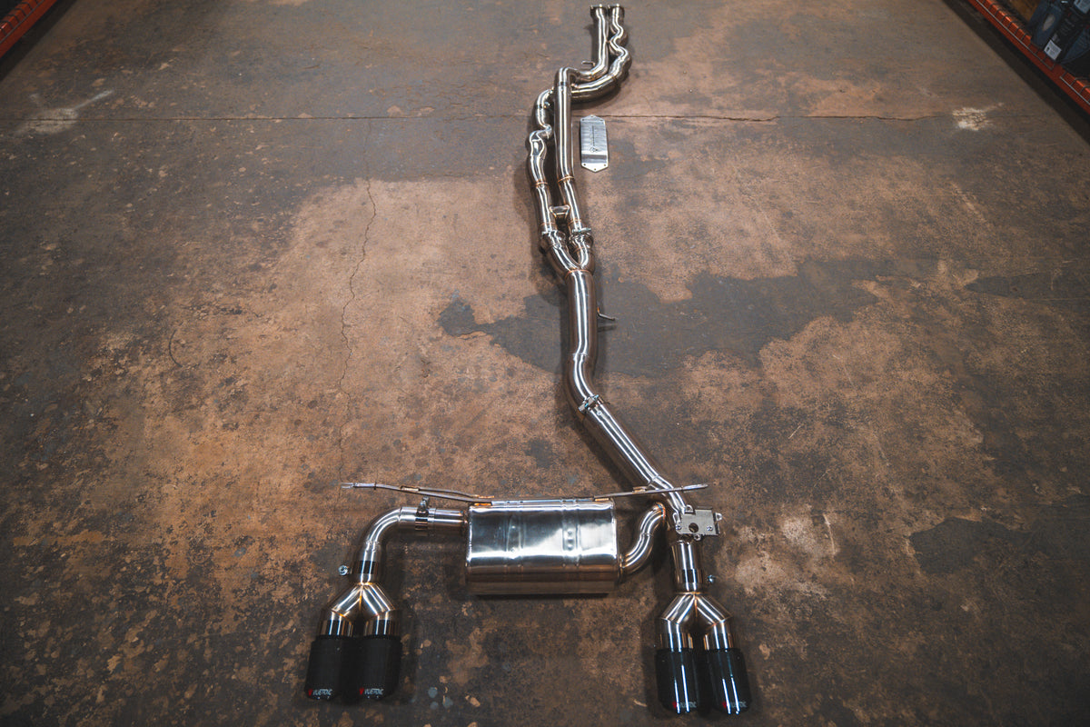 BMW F87 M2 Competition Equal Length Valved Sport Exhaust System — manufacturer product image