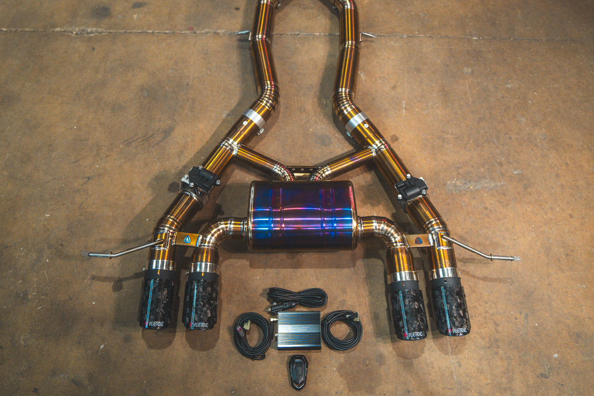 BMW G87 M2 Valved Sport Exhaust System — manufacturer product image