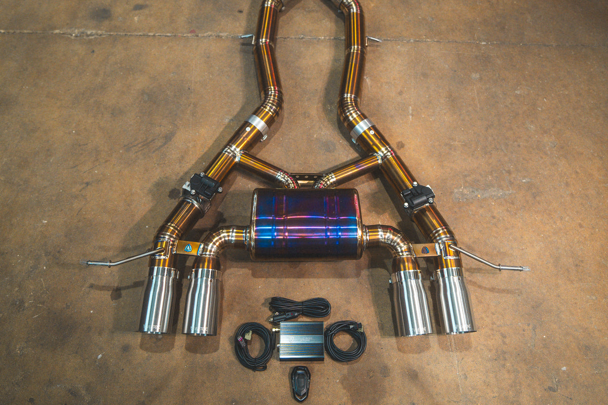BMW G87 M2 Valved Sport Exhaust System — manufacturer product image