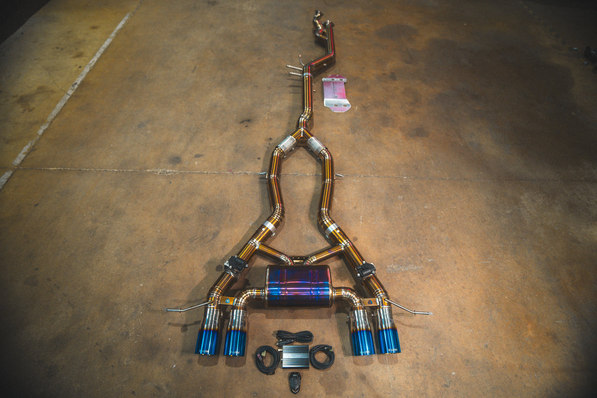 BMW G87 M2 Valved Sport Exhaust System — manufacturer product image