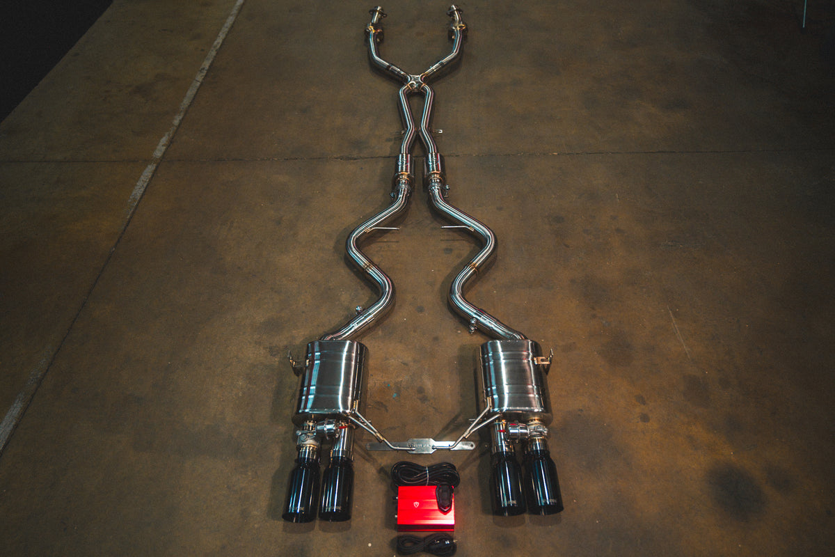 BMW E9x M3 Valved Sport Exhaust System (V2) — manufacturer product image