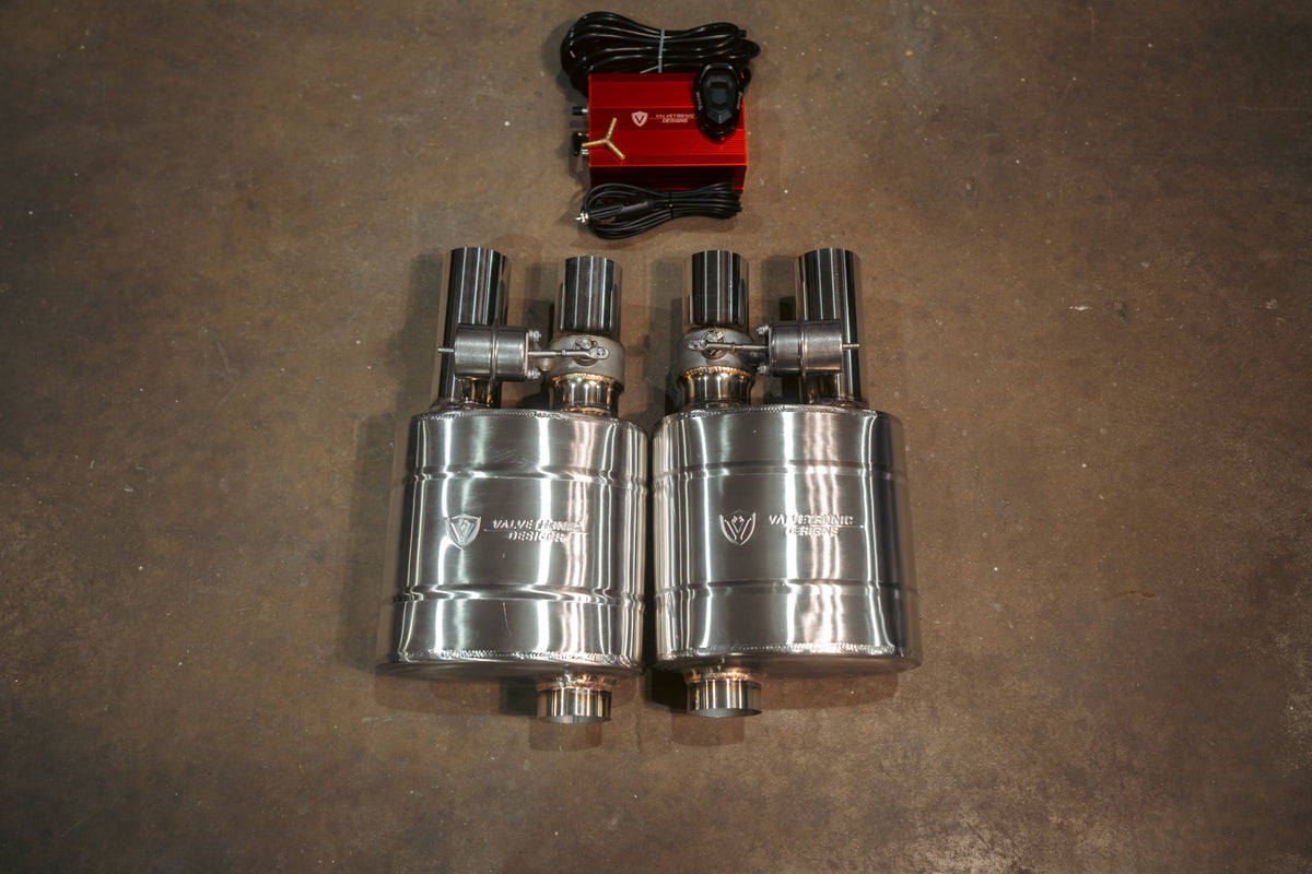 UNIVERSAL VALVED MUFFLER KIT — manufacturer product image