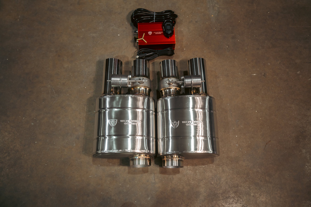 UNIVERSAL VALVED MUFFLER KIT — manufacturer product image