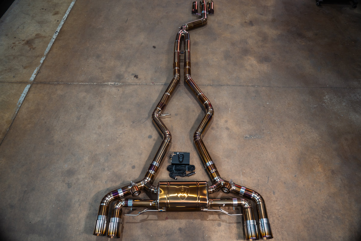 BMW G20/G22/G26 M340i/M440i Valved Sport Exhaust System — manufacturer product image