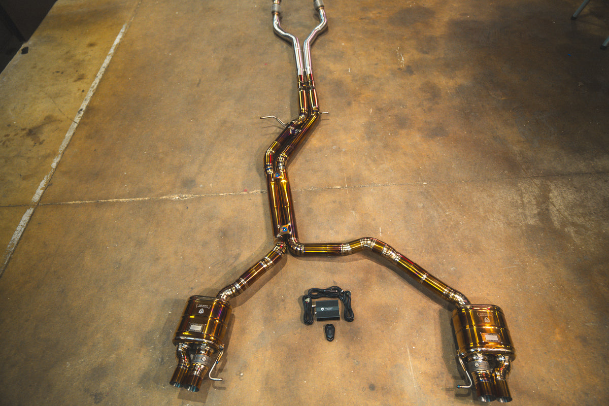 Audi RS6 / RS7 C7 Valved Sport Exhaust System — manufacturer product image