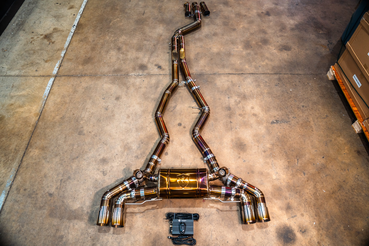 BMW M240i G42 Valved Sport Exhaust System — manufacturer product image