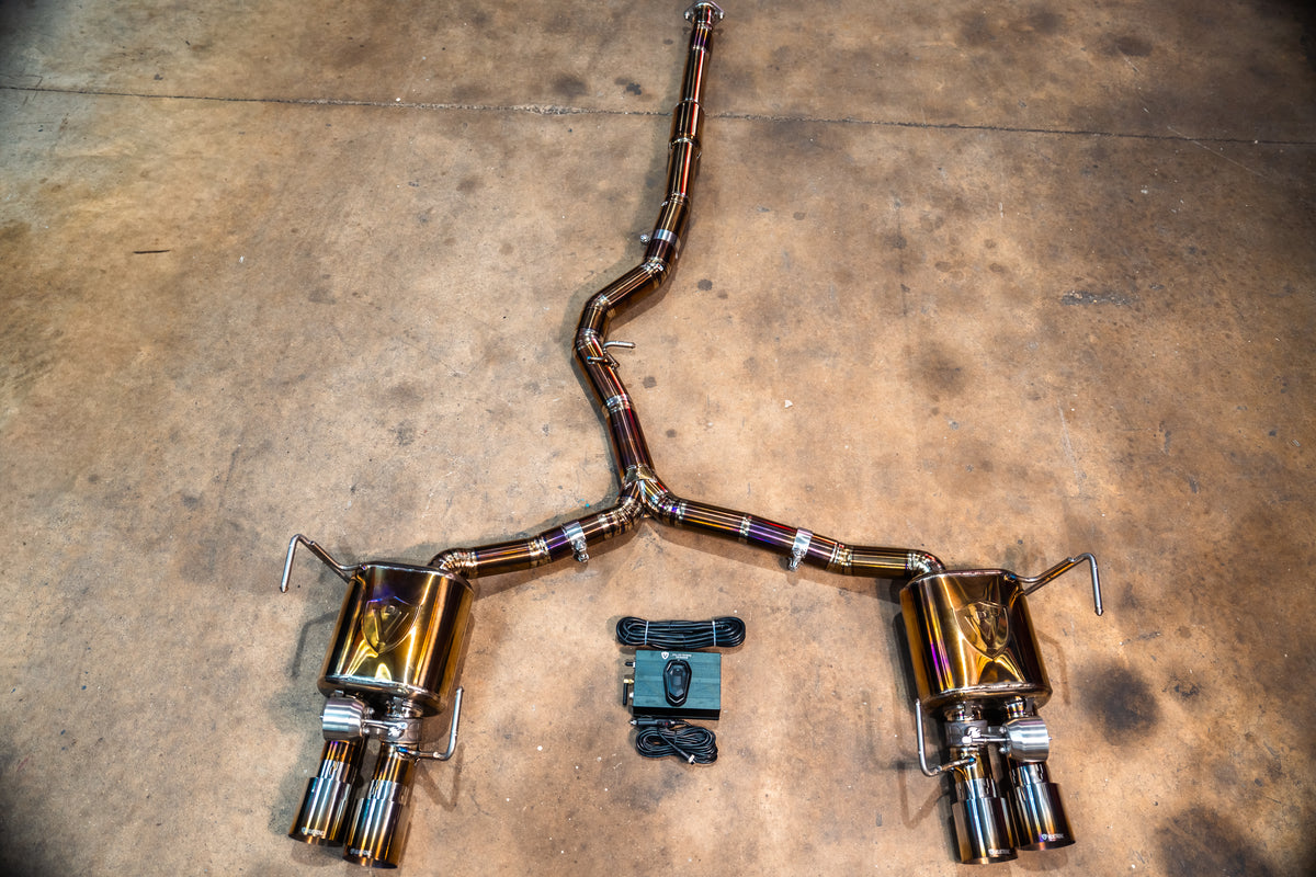 Subaru FA20 WRX Valved Sport Exhaust System — manufacturer product image