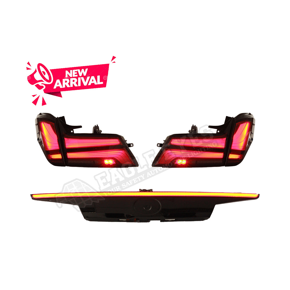 Eagle Eyes TL-378-1 — TOYOTA ALPHARD VELLFIRE 2015-2022 LED SEQUENTIAL SIGNAL WELCOME LIGHT SMOKE TAILLAMP