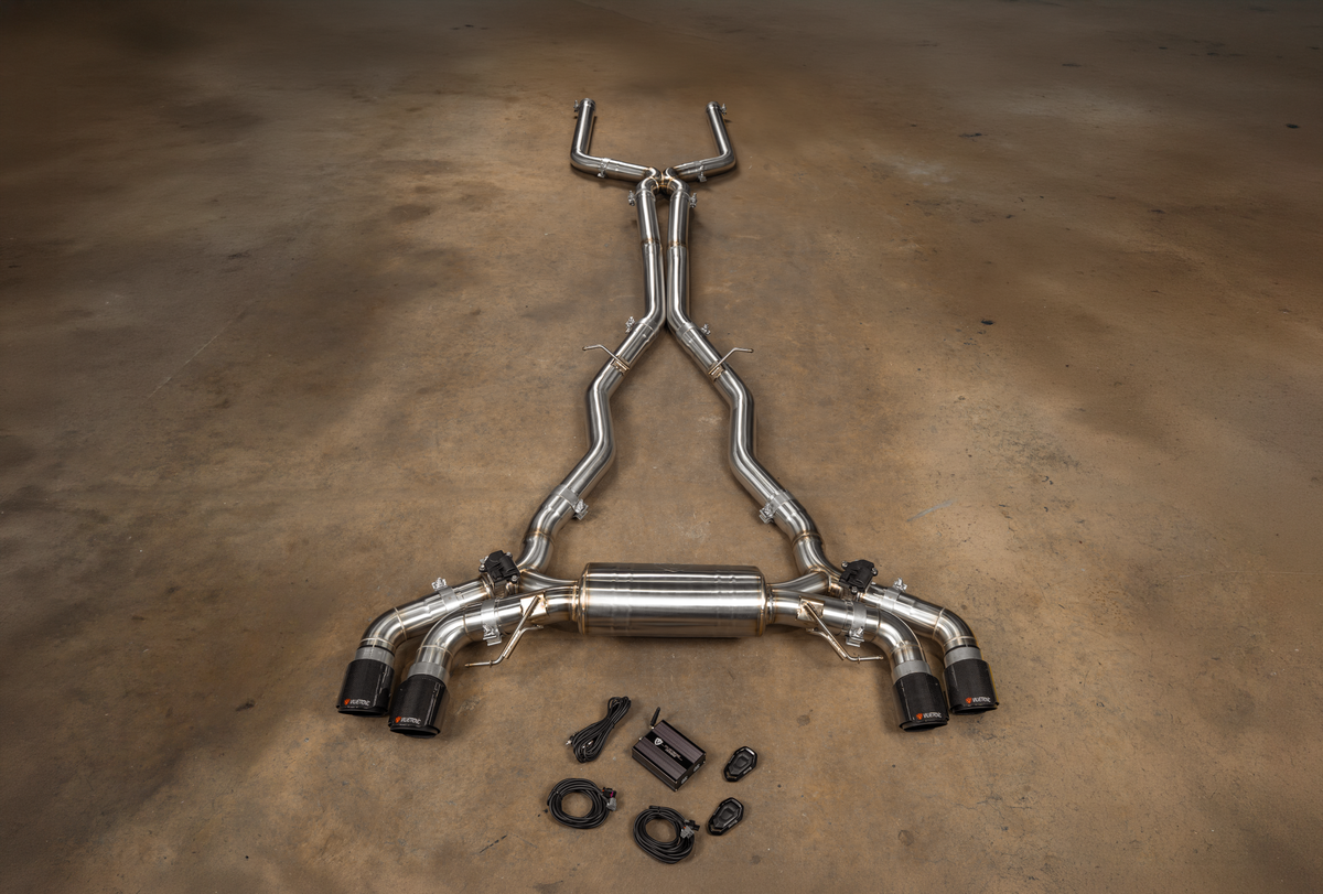 BMW F90 M5 Valved Sport Exhaust System — manufacturer product image