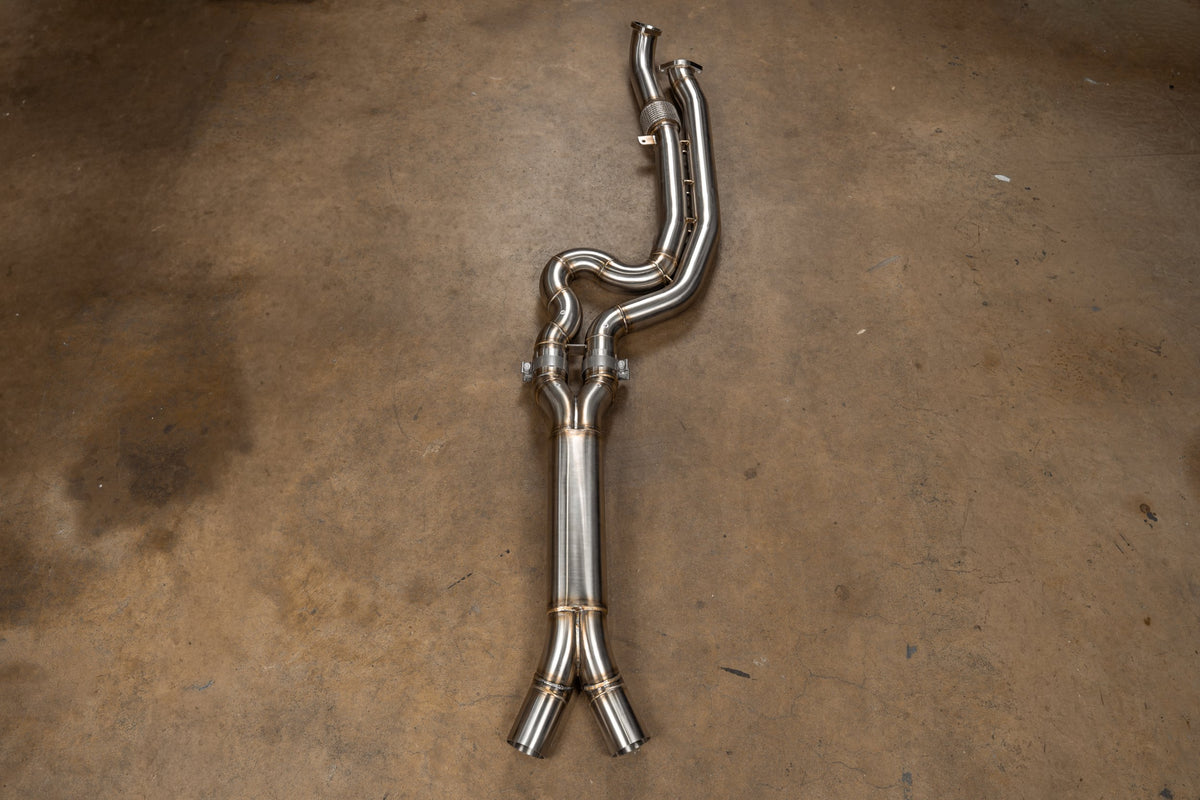 BMW G80/G82/G83 M3 / M4 HFD Valved Sport Exhaust System — manufacturer product image