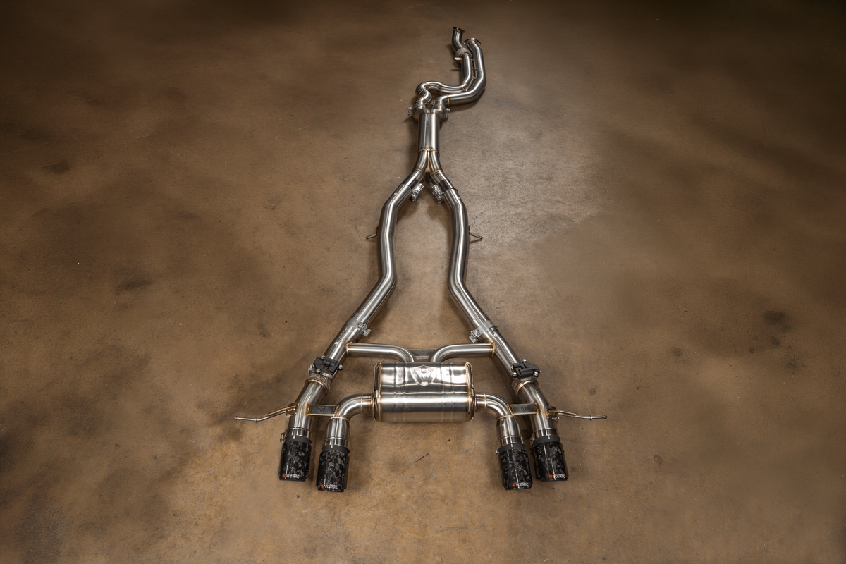 BMW G80/G82/G83 M3 / M4 HFD Valved Sport Exhaust System — manufacturer product image