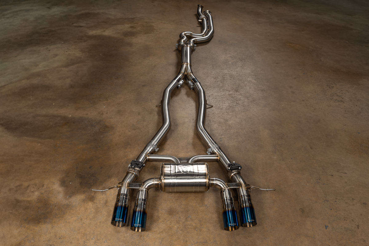 BMW G80/G82/G83 M3 / M4 HFD Valved Sport Exhaust System — manufacturer product image