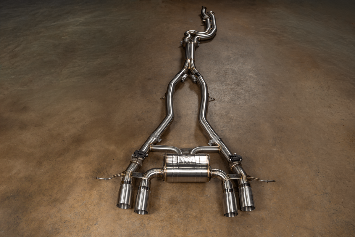 BMW G80/G82/G83 M3 / M4 HFD Valved Sport Exhaust System — manufacturer product image