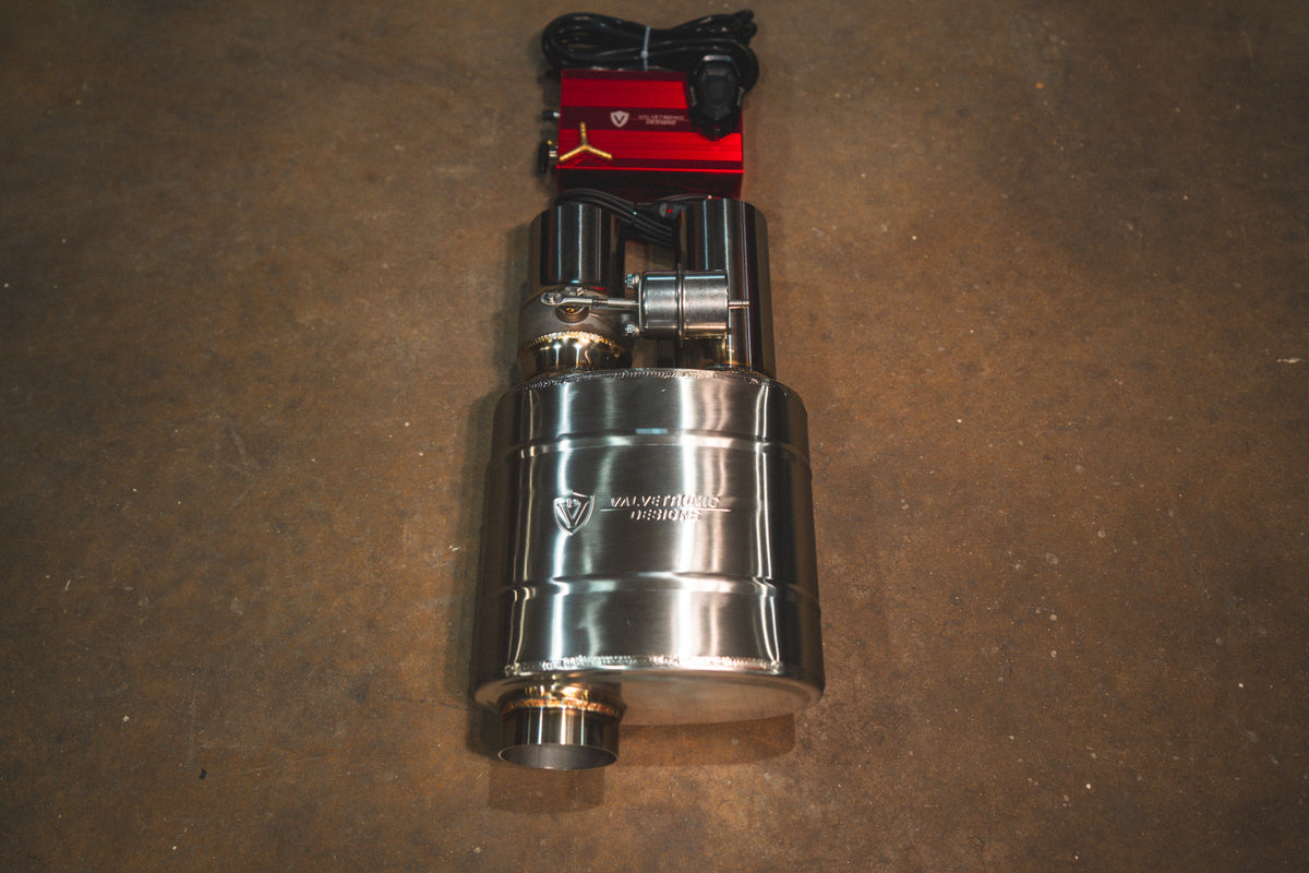 UNIVERSAL VALVED MUFFLER KIT — manufacturer product image