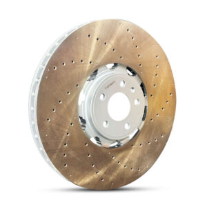 TTSPORT OEM-Upgrade Knurled Dacromet High-Carbon Steel Brake Rotor