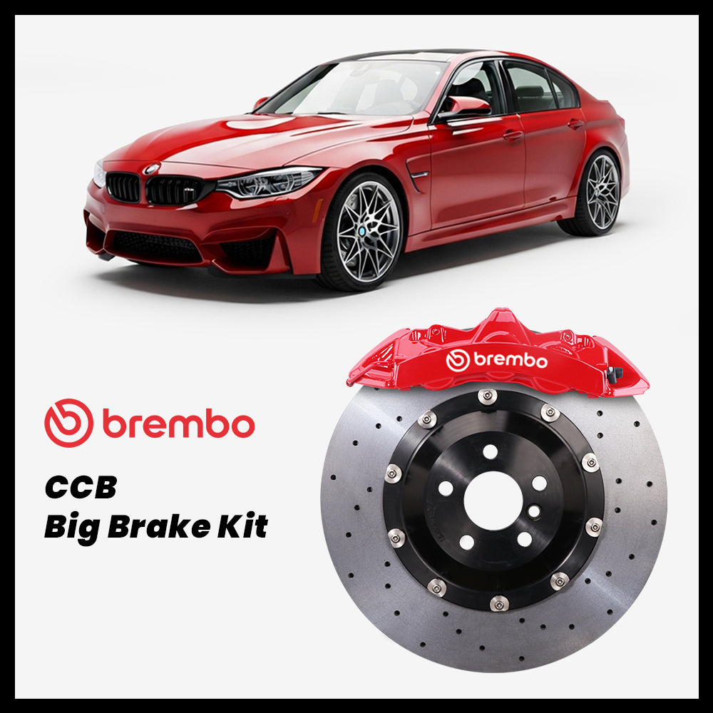 StopFlex manufacturer product image for 2012-2018 BMW 3 Series / M3 (F30/F31/F80) Carbon Ceramic Big Brake Kit — Brembo GT6