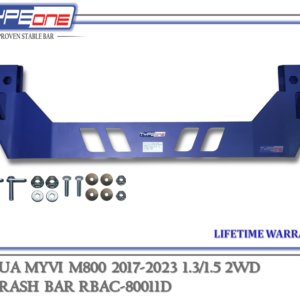 TYPEONE RBAC-80011D Rear Anti Crash Bar — Perodua Myvi M800 17Y