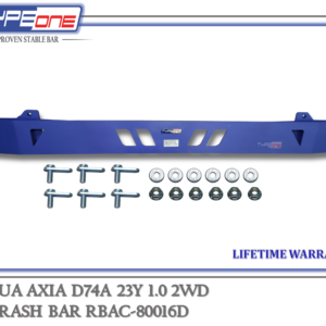 TYPEONE RBAC-80016D Rear Anti Crash Bar — Perodua Axia D74A 23Y